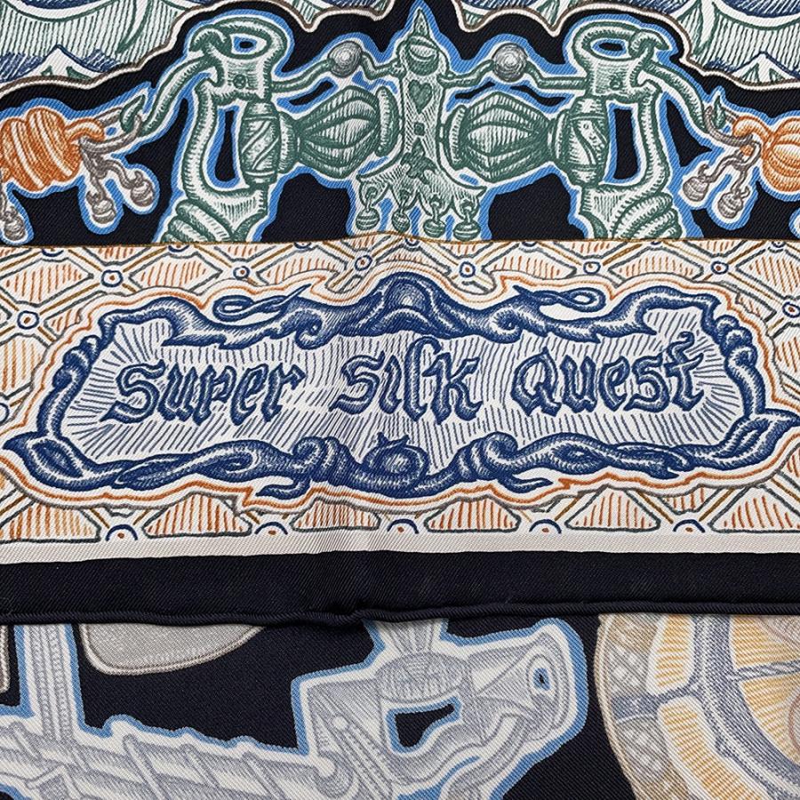 エルメス スカーフ カレ90 Super Silk Quest スーパー・シルク