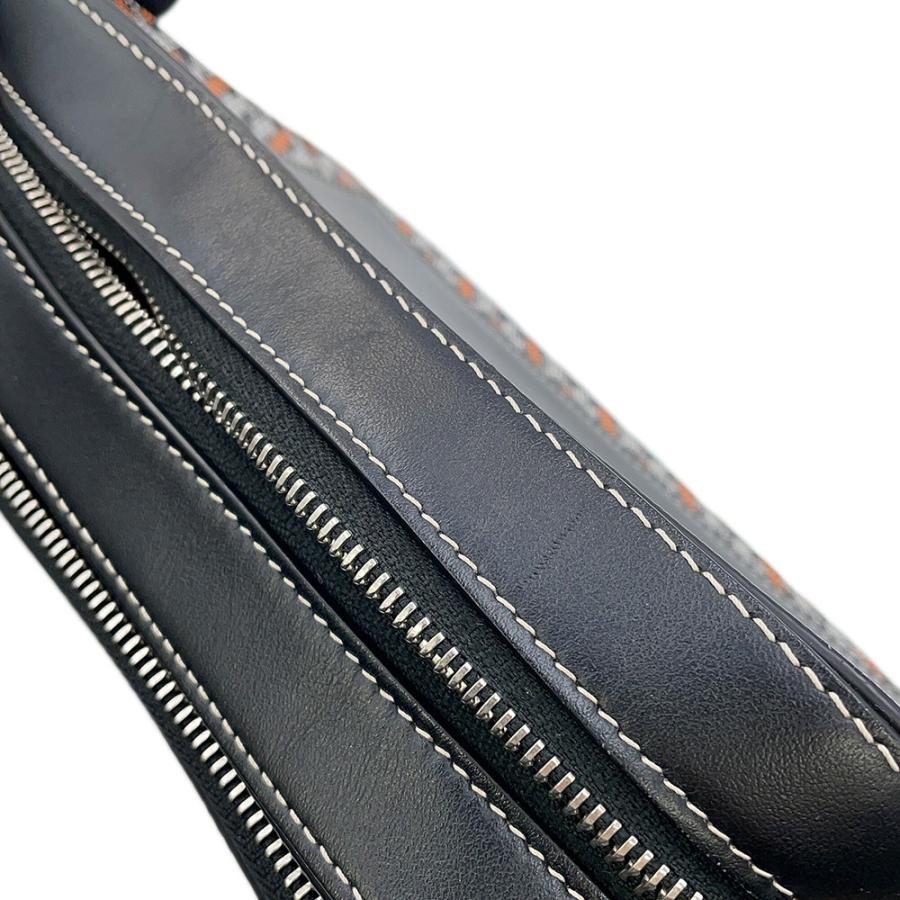 バーバリー ショルダーバッグ TBモノグラム PVC レザー BURBERRY 黒