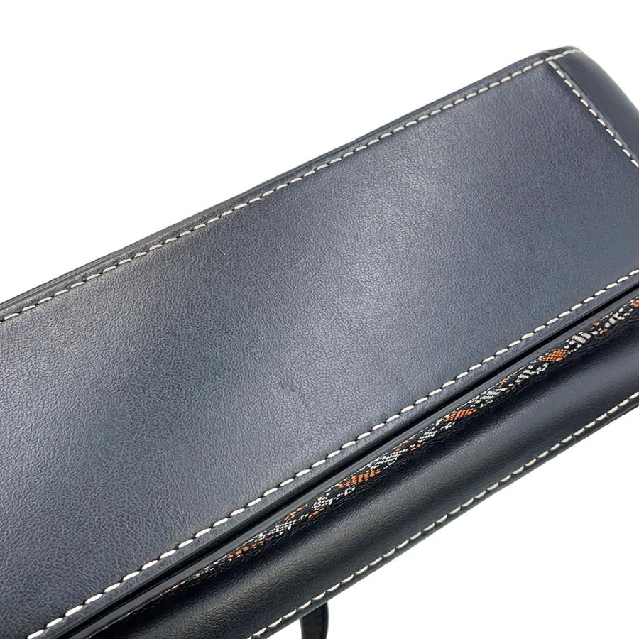 バーバリー ショルダーバッグ TBモノグラム PVC レザー BURBERRY 黒