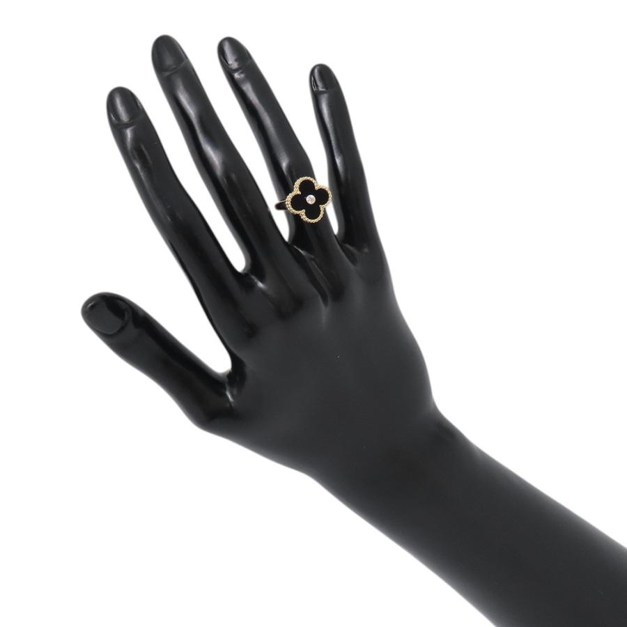 アルハンブラ オニキス 57 リング Van Cleef&Arpels ヴィンテージ