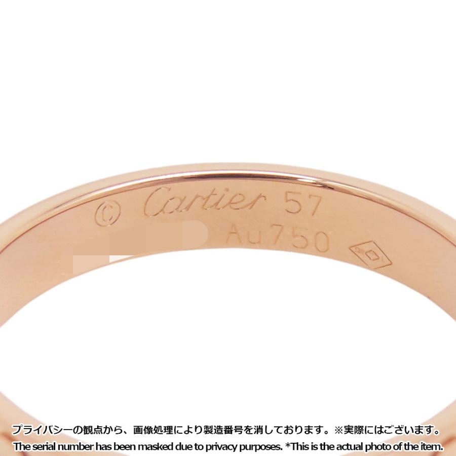 カルティエ リング ミニ ラブリング K18PGピンクゴールド スモール