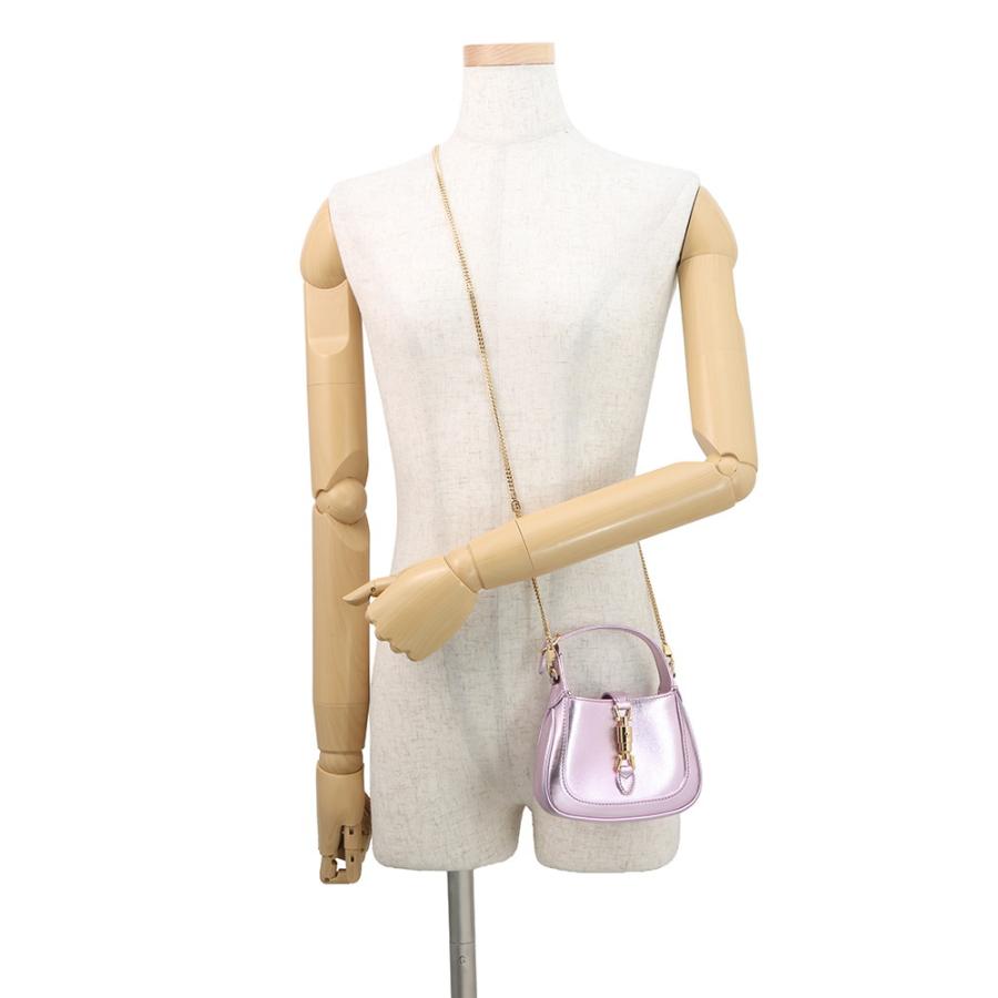 グッチ ハンドバッグ ジャッキー 1961 ナノ レザー 760249 GUCCI ２wayショルダー 【安心保証】