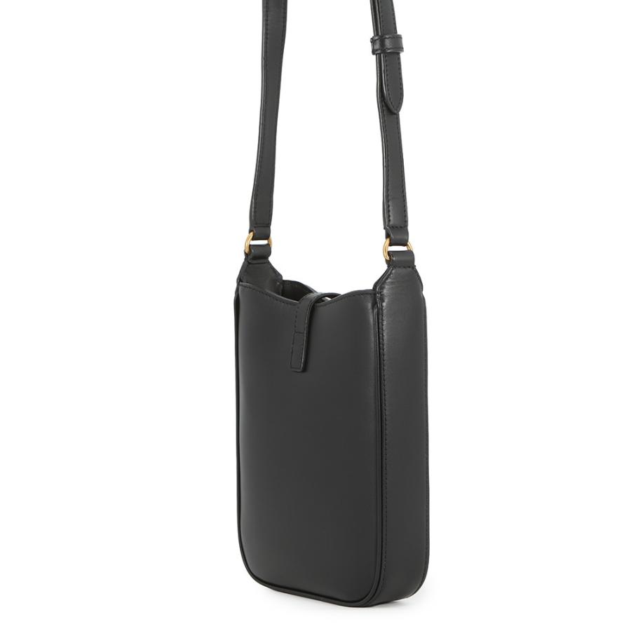 サンローランパリ ショルダーバッグ LE 5 A 7 ミニ バーティカル レザー 735214 SAINT LAURENT PARIS 黒 【安心保証】の画像