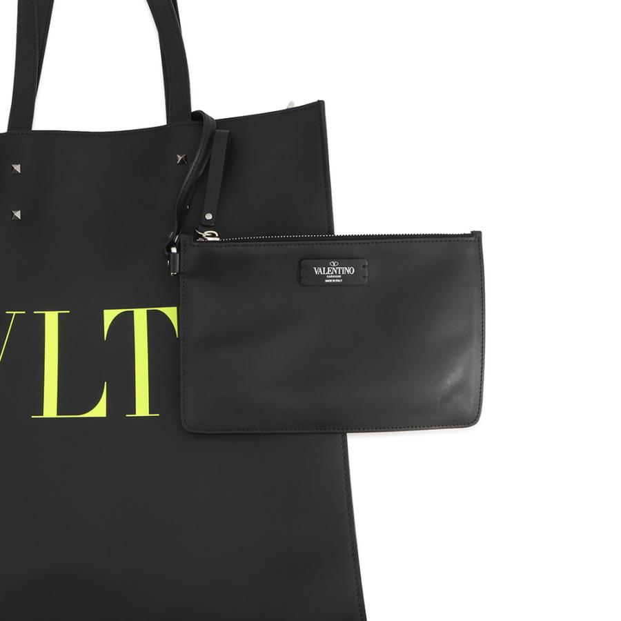 ヴァレンティノガラヴァーニ トートバッグ VLTNロゴ レザー VALENTINO