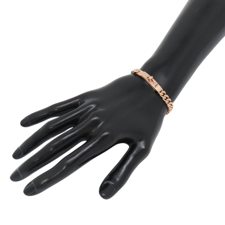 エルメス ブレスレット ケリー グルメット ダイヤモンド 6P 計0.08ct