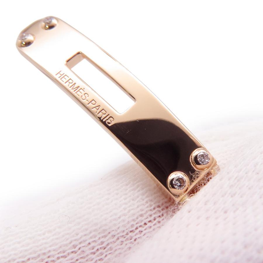 エルメス ブレスレット ケリー グルメット ダイヤモンド 6P 計0.08ct