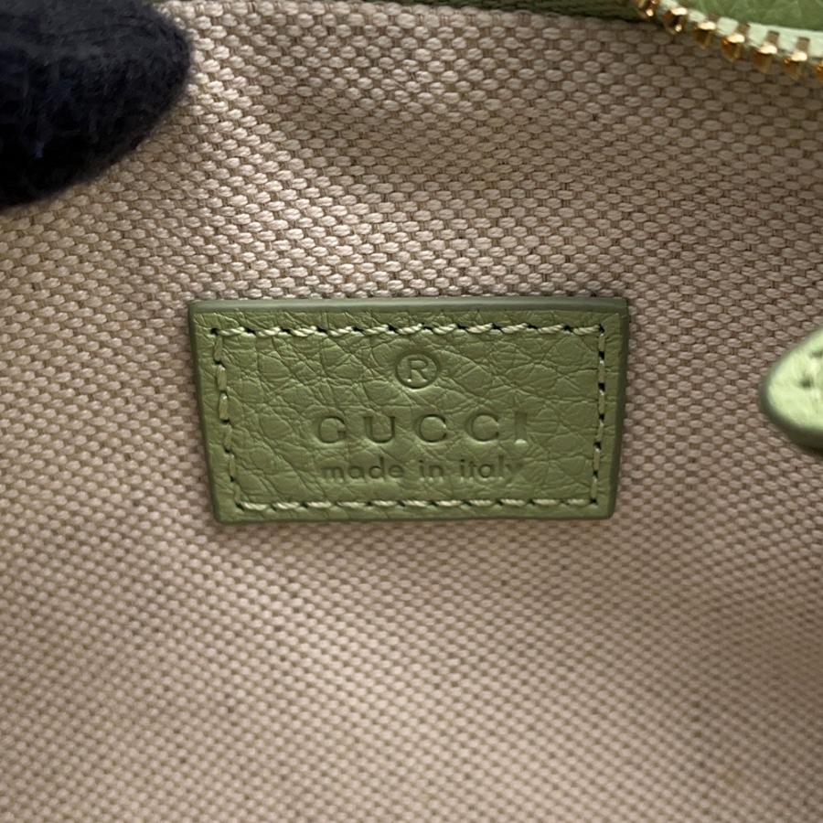 グッチ ショルダーバッグ GGエンブレム スーパーミニ レザー 815278 GUCCI バッグ_8