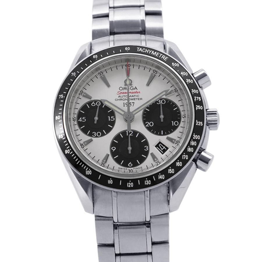 オメガ スピードマスターデイト クロノグラフ 40mm 日本限定2009本 Speedmaster Date 323.30.40.40.01.001 箱 保証書 限定書 SS メンズ時計 ブラック 仕上げ済 美品 【中古】 オメガ スピードマスター デイト 日本限定2009本 323.30.40.40.02.001