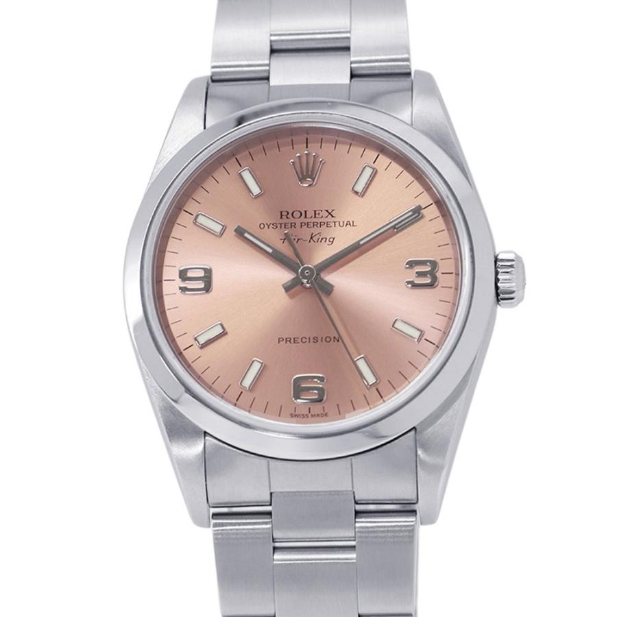 ロレックス エアキング D番 14000M ROLEX 腕時計 ウォッチ ピンク文字盤 ロレックス エアキング D番 14000M ROLEX 腕時計 ウォッチ ピンク文字