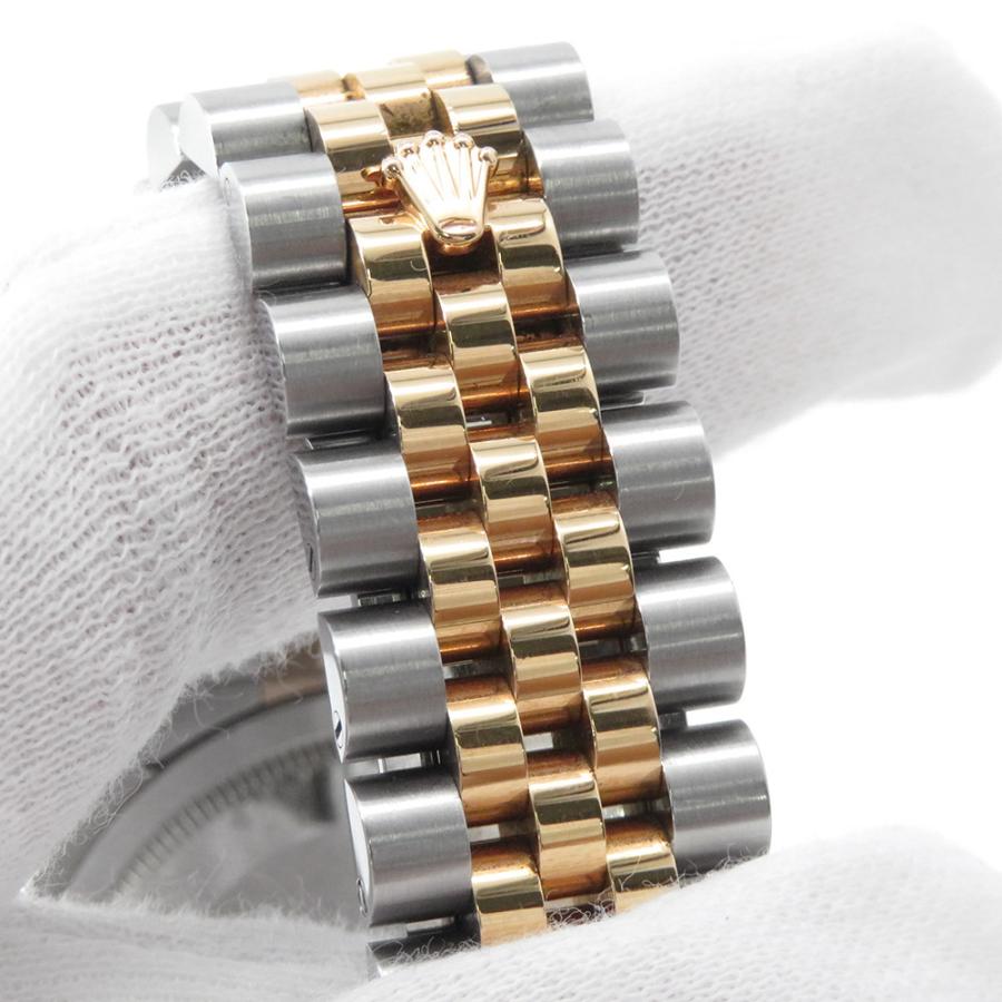 ロレックス デイトジャスト SS/K18PG V番 116231G ROLEX 腕時計 ピンク
