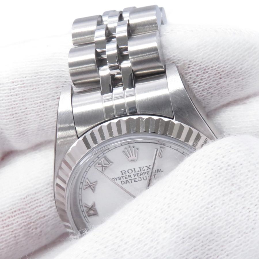 ロレックス デイトジャスト F番 79174 ROLEX 腕時計 レディース ウォッチ 白文字盤 ロレックス デイトジャスト F番 79174 ROLEX 腕時計 レディース