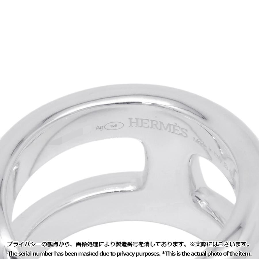 エルメス リング オスモズPM Osmose SV925シルバー リングサイズ53