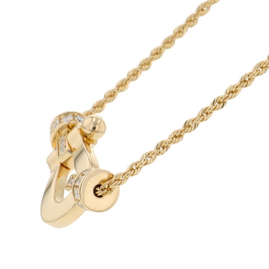 フレッド ネックレス フォース10 ミディアムモデル ダイヤモンド 16P 計約0.13ct K18YGイエローゴールド 7B0236 ペンダント 【安心保証】_1