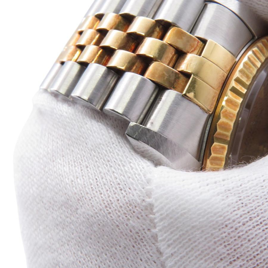 ロレックス デイトジャスト Y番 SS/K18YG 16233 ROLEX 腕時計