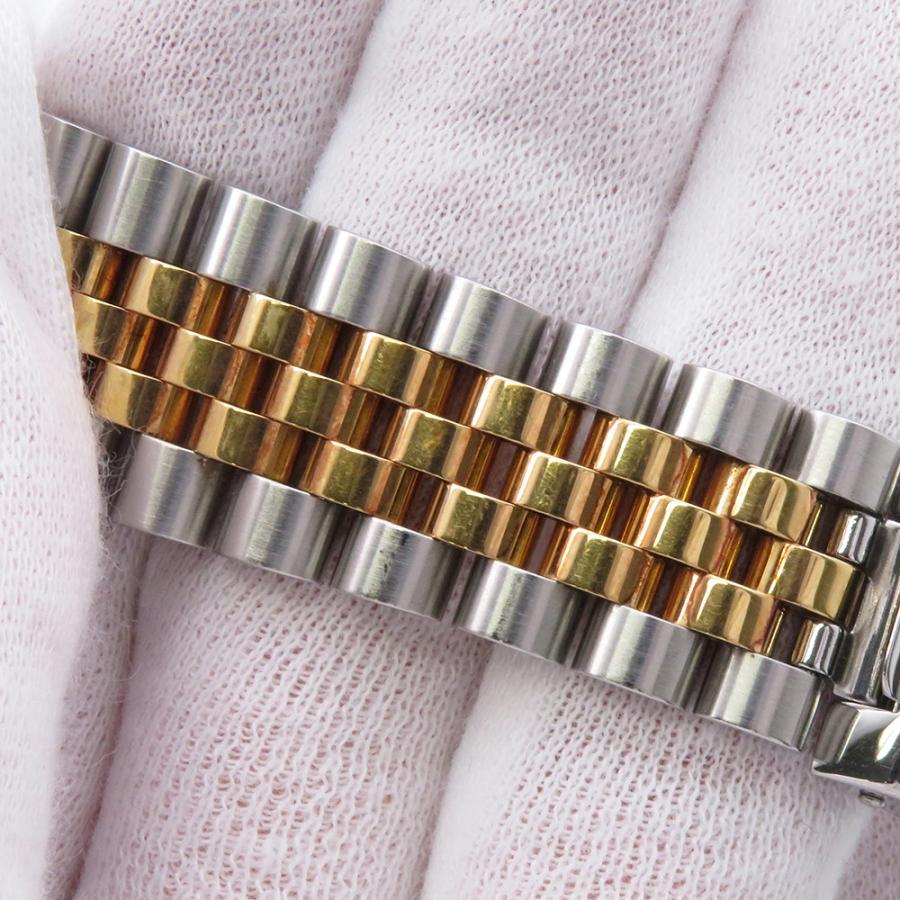 K*U様 ロレックス　16233 18k コマ コンビ ブレスレット ROLEX ロレックス デイトジャスト Y番 SS/K18YG 16233 ROLEX 腕時計