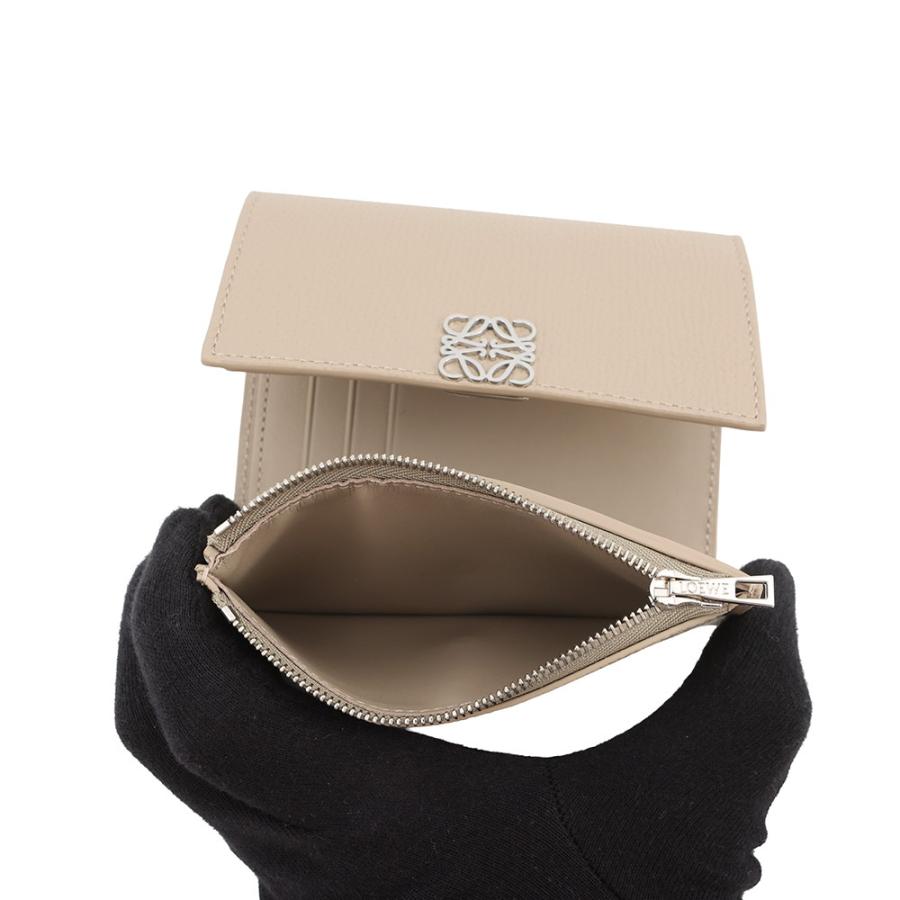 ロエベ 三つ折り財布 アナグラム バーティカル ウォレット スモール カーフレザー C821S33X12 LOEWE LOEWE（ロエベ） アナグラム バーティカル ウォレット スモール 三