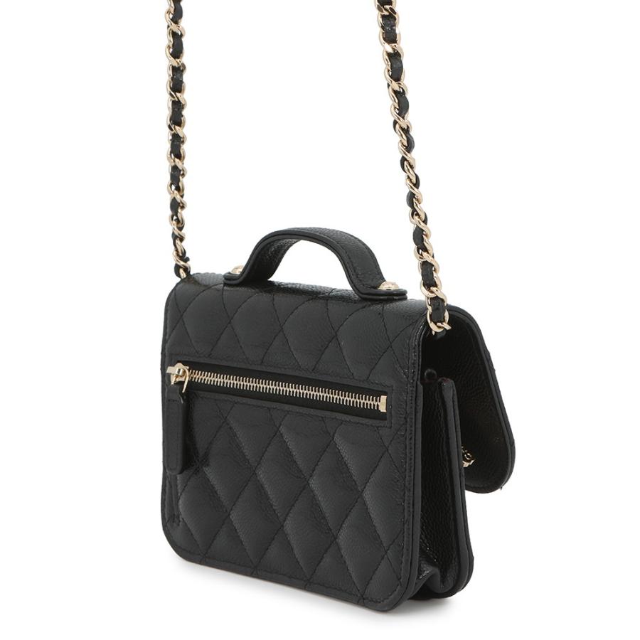 シャネル チェーンウォレット ココマーク ビジネスアフィニティ ミニ キャビアスキン AP2914 CHANEL 財布 黒 シャネル チェーンウォレット ココマーク ビジネスアフィニティ ミニ