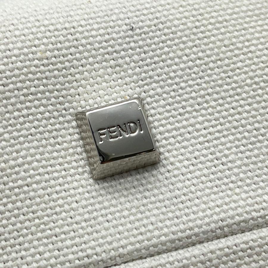 フェンディ ハンドバッグ バイザウェイ ミニ 8BS067 キャンバス FENDI 2wayショルダーバッグ 【安心保証】