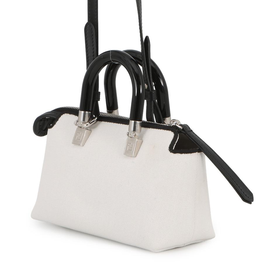 フェンディ ハンドバッグ バイザウェイ ミニ 8BS067 キャンバス FENDI 2wayショルダーバッグ 【安心保証】