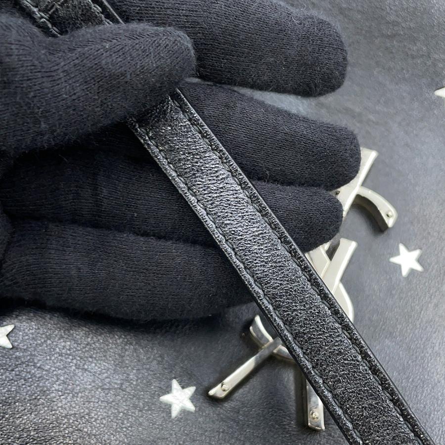 サンローランパリ ショルダーバッグ スター ルー カメラバッグ レザー 574494 SAINT LAURENT PARIS 黒 【安心保証】_14