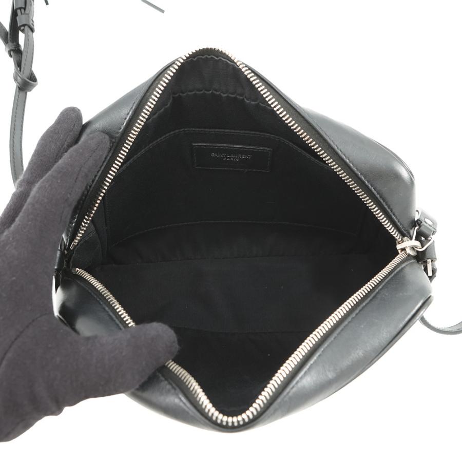 サンローランパリ ショルダーバッグ スター ルー カメラバッグ レザー 574494 SAINT LAURENT PARIS 黒 【安心保証】_4
