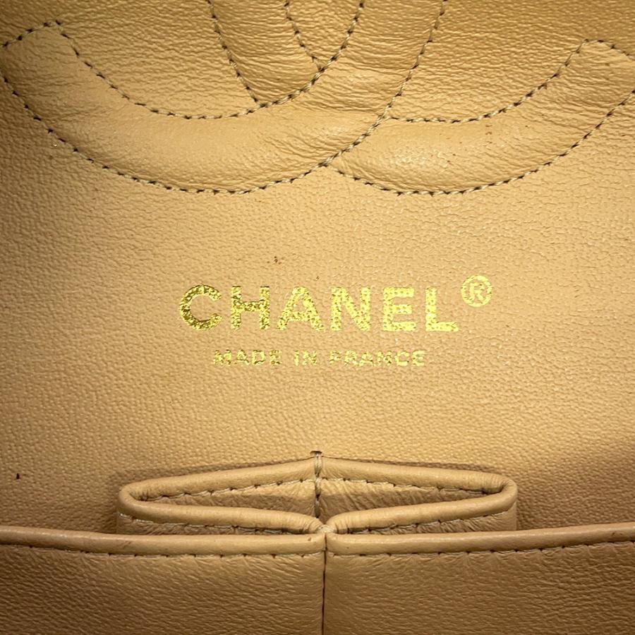 シャネル チェーンショルダーバッグ マトラッセ25 ココマーク ダブルチェーン キャビアスキン A01112 CHANEL 【安心保証】の画像