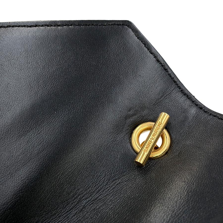 サンローランパリ チェーンショルダーバッグ ベイビーチャイ レザー 399289 SAINT LAURENT PARIS 黒 【安心保証】_10