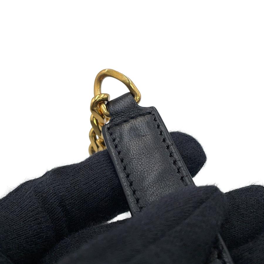 サンローランパリ チェーンショルダーバッグ ベイビーチャイ レザー 399289 SAINT LAURENT PARIS 黒 【安心保証】_12