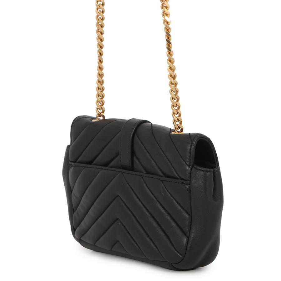 サンローランパリ チェーンショルダーバッグ ベイビーチャイ レザー 399289 SAINT LAURENT PARIS 黒 【安心保証】_1