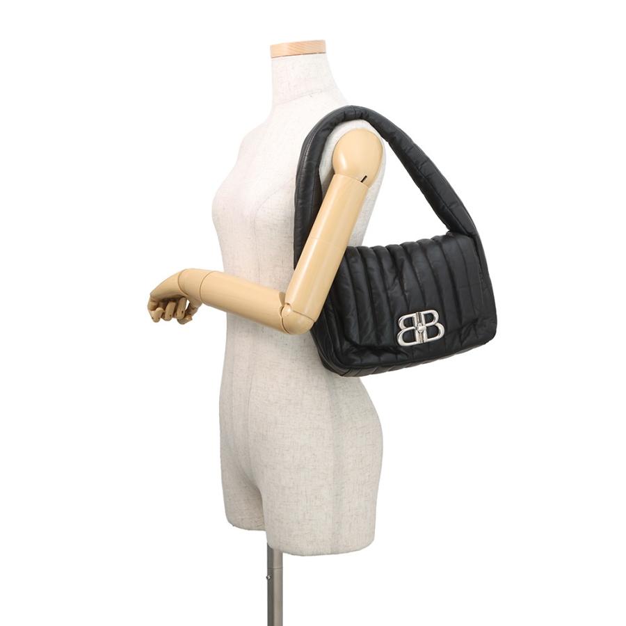 バレンシアガ ショルダーバッグ モナコ スモール レザー 787896 BALENCIAGA ワンショルダーバッグ 黒 【安心保証】_3