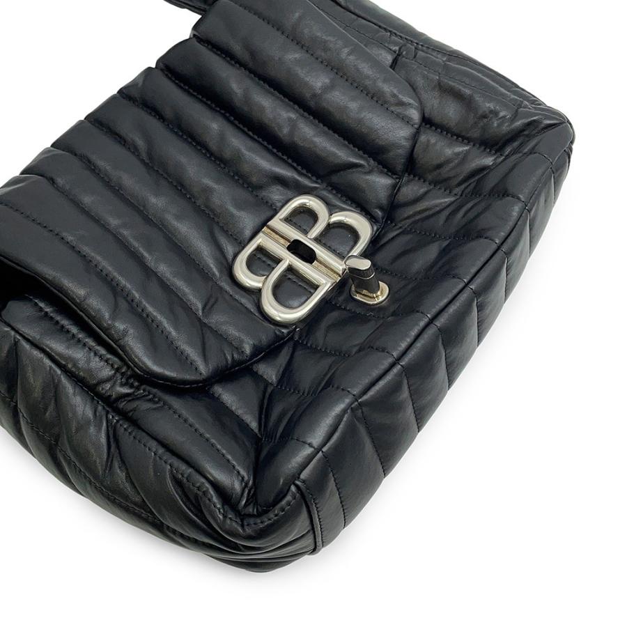 バレンシアガ ショルダーバッグ モナコ スモール レザー 787896 BALENCIAGA ワンショルダーバッグ 黒 【安心保証】_6
