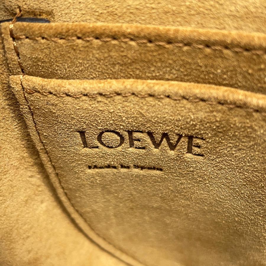 ロエべ ショルダーバッグ ゲート デュアル ミニ ブラウン A650N46X13 LOEWE 【安心保証】の画像