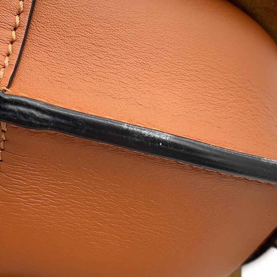 ロエべ ショルダーバッグ ゲート デュアル ミニ ブラウン A650N46X13 LOEWE 【安心保証】の画像