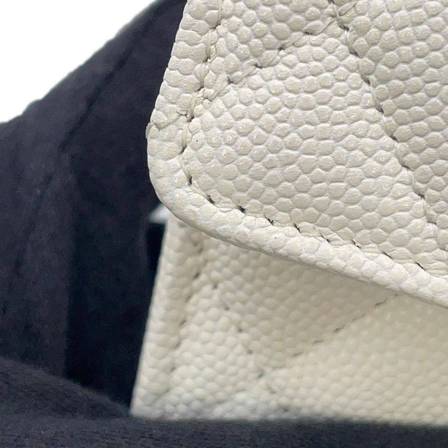 シャネル 長財布 マトラッセ ココマーク ロングウォレット キャビア