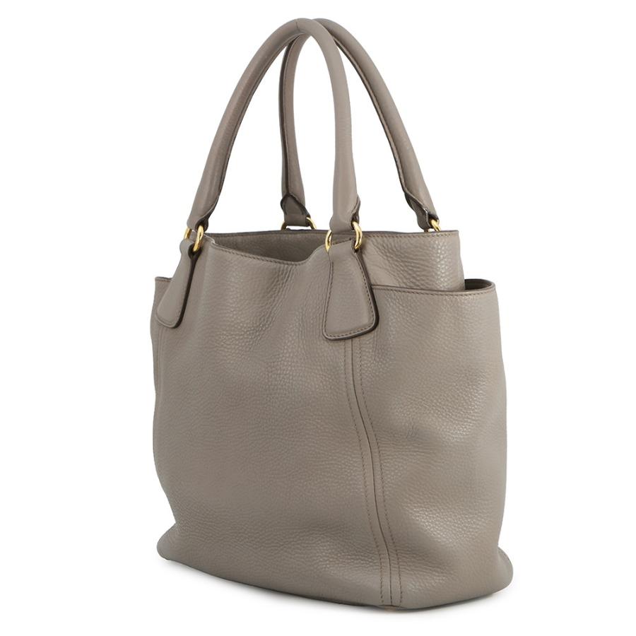プラダ トートバッグ ロゴ レザー 1BC534 PRADA 【安心保証