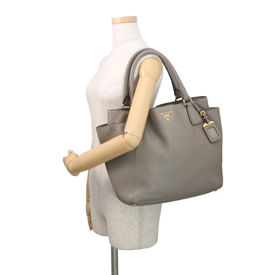 プラダ トートバッグ ロゴ レザー 1BC534 PRADA 【安心保証