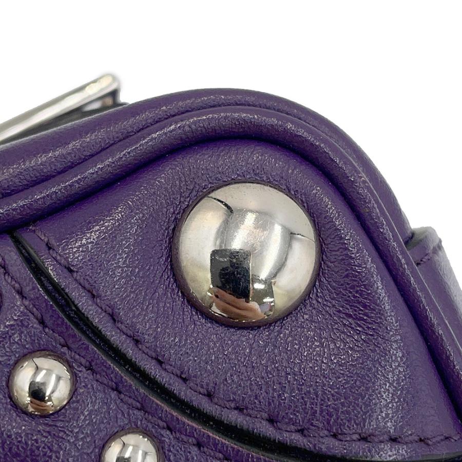 プラダ ショルダーバッグ カメラバッグ スタッズ レザー 1N1674 PRADA 【安心保証】