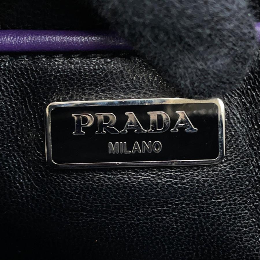 プラダ ショルダーバッグ カメラバッグ スタッズ レザー 1N1674 PRADA 【安心保証】