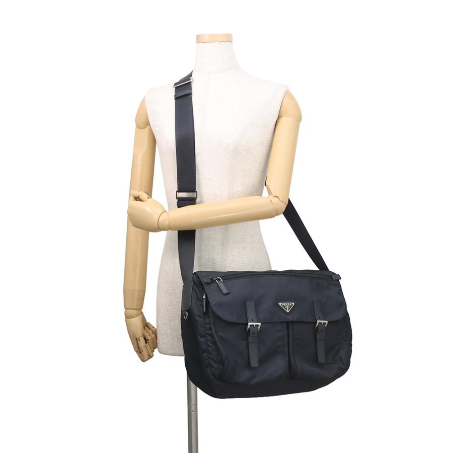 プラダ ショルダーバッグ メッセンジャーバッグ トライアングルロゴ ナイロン BT1738 PRADA 【安心保証】