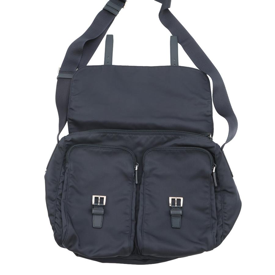 プラダ ショルダーバッグ メッセンジャーバッグ トライアングルロゴ ナイロン BT1738 PRADA 【安心保証】