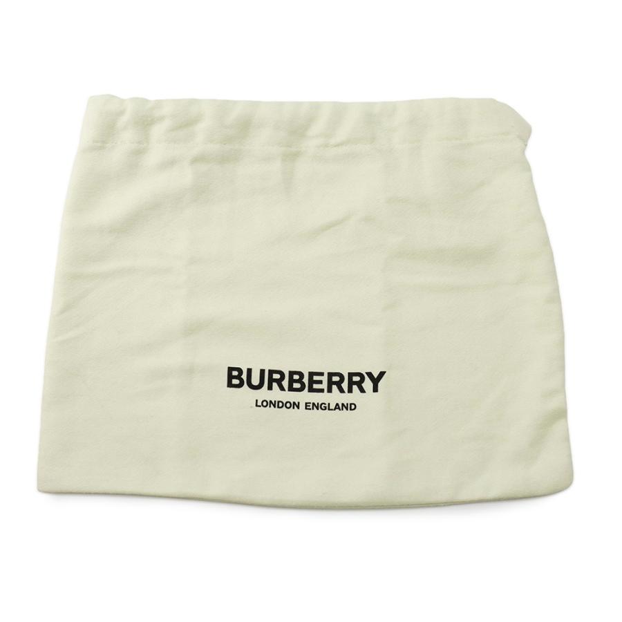 バーバリー ボディバッグ ロゴプリント ナイロン 8014519 BURBERRY ウエストポーチ 黒 【安心保証】