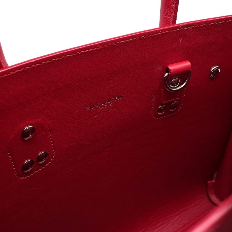 サンローランパリ ハンドバッグ サック ド ジュール ベイビー 型押しレザー 392032 SAINT LAURENT PARIS ２wayショルダー 【安心保証】