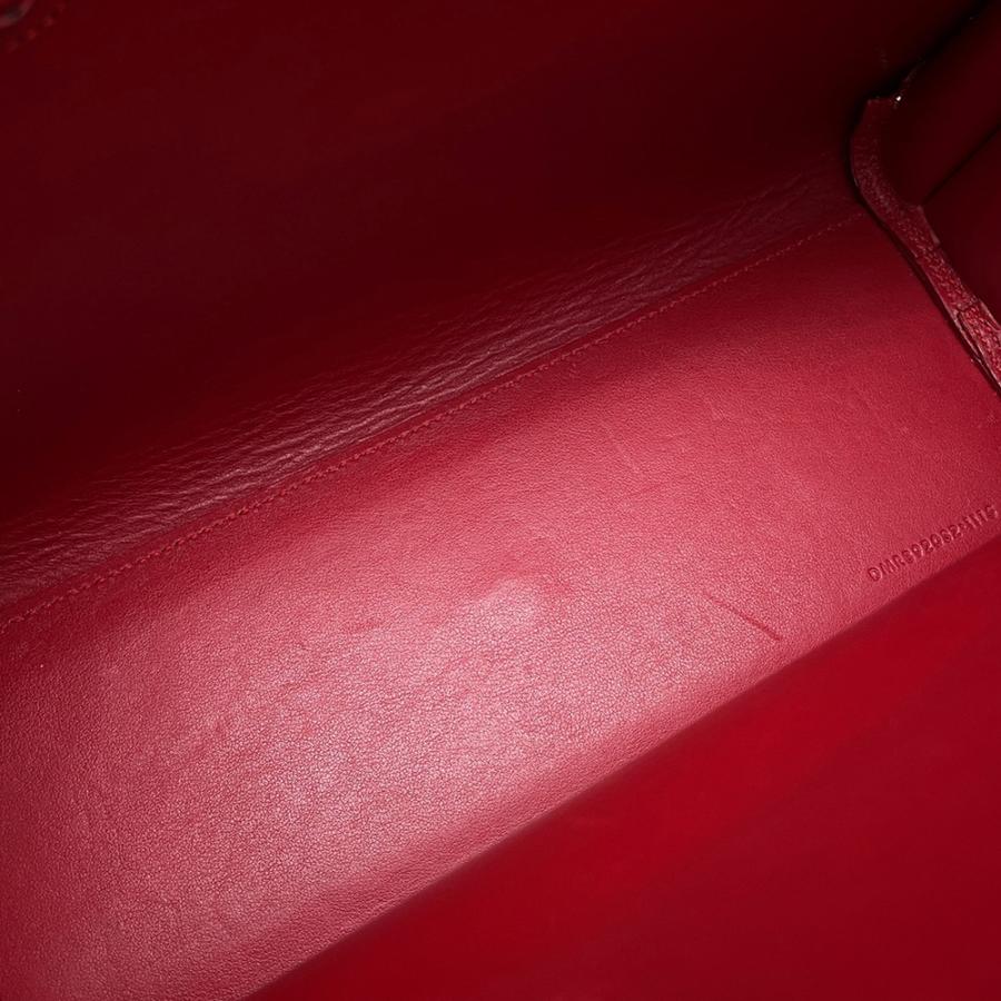 サンローランパリ ハンドバッグ サック ド ジュール ベイビー 型押しレザー 392032 SAINT LAURENT PARIS ２wayショルダー 【安心保証】