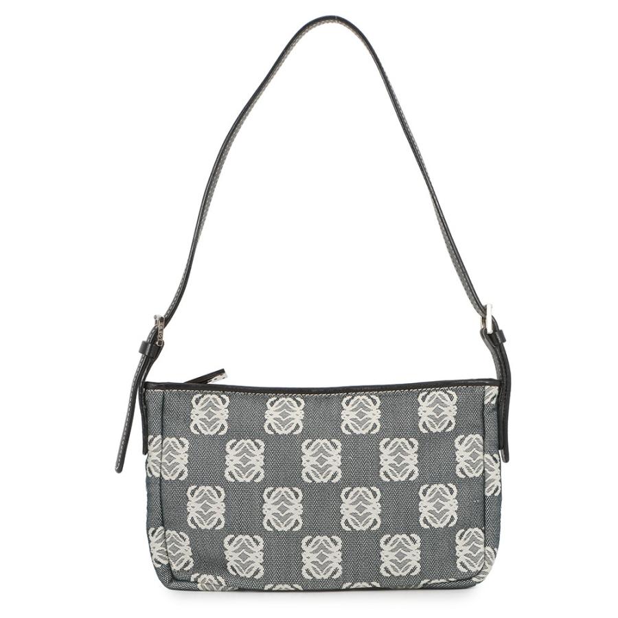 ロエベ ハンドバッグ アナグラム キャンバス/レザー LOEWE 