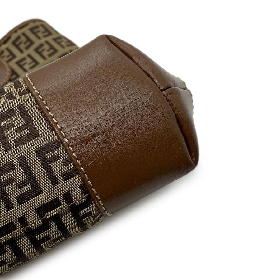 フェンディ トートバッグ ズッキーノ キャンバス レザー FENDI バッグ