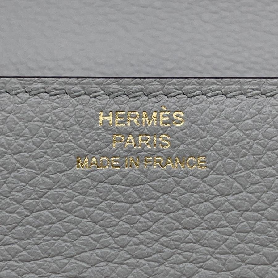 エルメス 財布 ロウリス ルリ スリム グリムエット/ゴールド金具 エバーカラー Z刻印 HERMES 財布 【安心保証】の画像