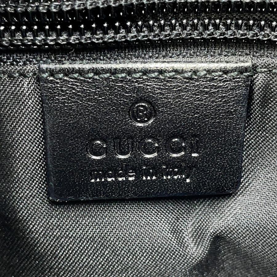 グッチ ショルダーバッグ GG柄 0190348 黒 グッチ ショルダーバッグ GGキャンバス レザー 0190348 GUCCI 黒