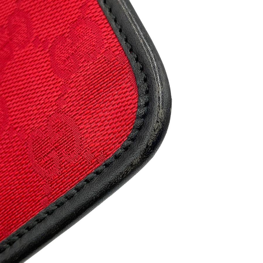 グッチ ショルダーバッグ GGキャンバス レザー 0190348 GUCCI 黒