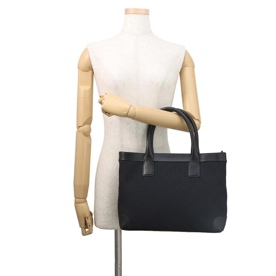 グッチ トートバッグ GGキャンバス 002 1119 GUCCI ハンドバッグ 黒
