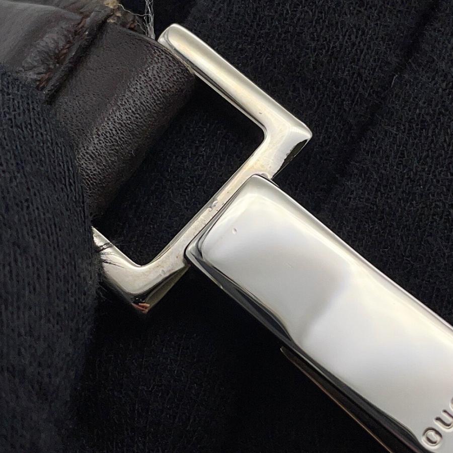 グッチ ショルダーバッグ ワンショルダー GGキャンバス/レザー 143745 GUCCI アウトレット品 グッチ ショルダーバッグ ワンショルダー GGキャンバス/レザー 143745